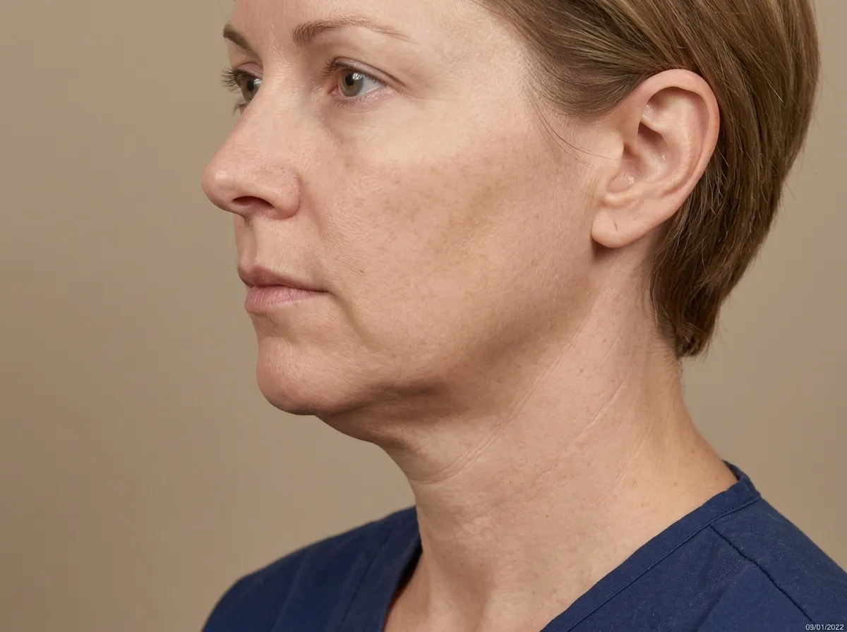 Sofwave Submental & Neck Tissue Before